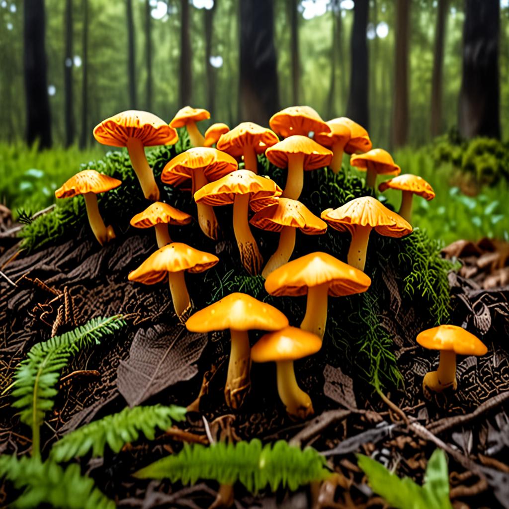 Vision Health Supplements with Golden Chanterelle